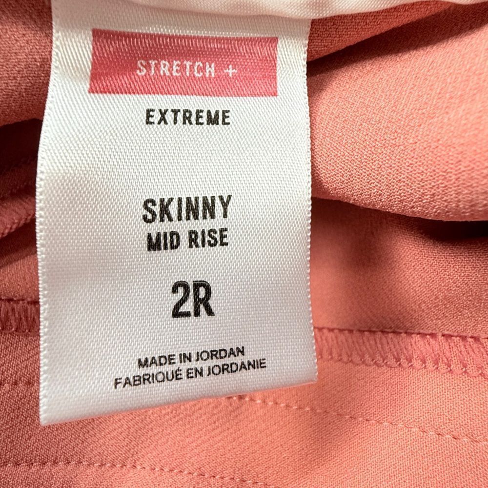 Express Coral Skinny Mid-Rise Dress Pants - Picture 4 of 8